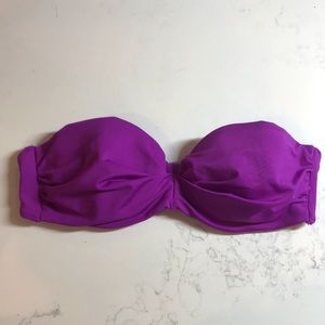 H&M Strapless Purple Bikini Top - 34B